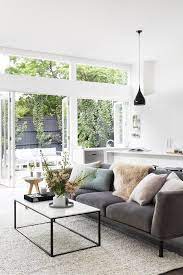 5512a478c1edcd04581dc6e05593f575 Grey Sofa Living Room Coastal Living Rooms Mid Century Modern Living Room