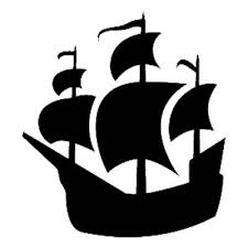 Adhesive Stencil Pirate Ship Clipart Ship Silhouette Pirate Ship Drawing Pirate Ship