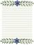 Template Free Printable Lined Paper With Border Pdf