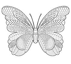 Download or print this coloring page in one click: 25 Free Printable Butterfly Coloring Pages
