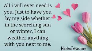 Share them with your loved one. Love Messages That Will Definitely Touch Her Heart Hackstrive