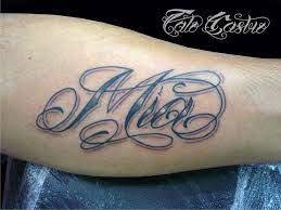 To add personal touches to your pow mia tattoo, consider adding a small reference to your own loss. Image Result For Mia Name Tattoo Tattoos Tattoo Images Name Tattoo