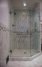 Neo angle shower bases are very common in situations where space is at a premium and the homeowner wants a quality tiled shower. Custom Shower With Neo Angle Door Traditional Bathroom Philadelphia By Rj Maillie Jr Llc Houzz