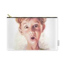 Saint Florian Zip Pouch by Claudio Osorio