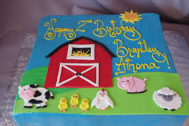 555 Flat Farm Animal Sheet Cake Barnyard Birthday Party Farm Cake Farm Birthday Cakes