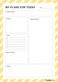 Our free printable planner is ready to help you . 25 Printable Daily Planner Templates Free In Word Excel Pdf