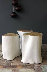Diy Tree Stump Table Ideas How To Make Them Morflora Trunk Side Table Tree Stump Furniture Tree Furniture