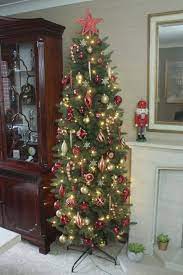 The Pre Lit Ultra Slim Mixed Pine 6ft 10ft Buy christmas trees at macy's! the pre lit ultra slim mixed pine 6ft 10ft