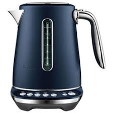 Temperature ready alarm will sound when the target temperature has been reached. Breville Smart Kettle Luxe Programmable Electric Kettle 1 7l Damson Blue Best Buy Canada