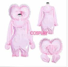 5 sissy waist training and corsets. French Sissy Maid Lockable Baby Blue Pvc Romper Dress Uniform Cosplay Costume 63 99 Picclick
