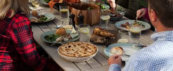 I did a pop art themed baby shower and we used tons of campbell's soup cans for flowers, says baker. Host An Outdoor Fall Themed Dinner Party Trex Furniture
