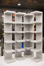 Now retail shoe stores have wide range of options to choose from udizine retail shoe displays such as slatwall shoe shelf products , slatstrips,soloslats , unislats, palo or blade systems. How To Make Shoe Storage Display Shelves How Tos Diy