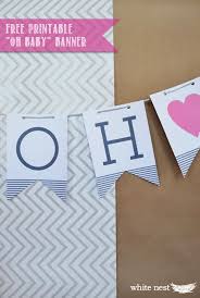 Diy Baby Shower Diy Baby Stuff Baby Shower Banner Diy Baby Shower Bunting