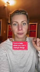 A tool to help you when you need to accept things that you cannot change.  Only takes five minutes.