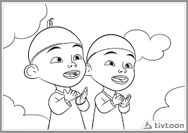 Pages interest upin and ipin very cool us english. Upin And Ipin Coloring Pages Coloring Home