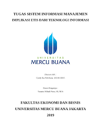 Etika dalam penggunaan teknologi informasi dan komunikasi. Pdf Implikasi Etis Pada Teknologi Informasi