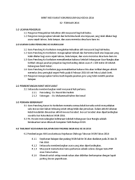 Doc minit mesyuarat jawatankuasa kurikulum kali pertama 2014 sekolah kebangsaan sungai rokam lokman noor academia edu. Minit Mesyuarat Kokurikulum Kali Kedua 2016