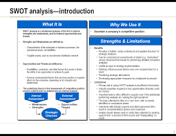Swot Analysis Powerpoint Swot Analysis Analysis Situation Analysis