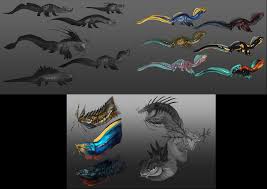 Artstation Charlie Kane Dragon Breakdown 300x224 moray eel drawing framed ebay. charlie kane dragon breakdown