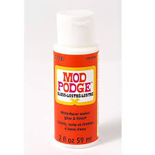 It comes in a large plastic jar, which is enough for at least a dozen puzzles, and a small plastic jar, which will serve at least a couple of puzzles. Mod Podge Gloss Water Based Glue Sealer Finish 59ml 2 Fl Oz Starbox