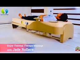 New lcd color screen remote control. Digital Spine Wireless Jade Thermal Massage Bed Premium Digitalspine Thermalmassagebed Jadestone Youtube