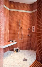 A big variety of colorful bathroom decorating ideas depending on bright colors for the walls, floors, and accessories. 25 Orange Bathroom Decor Ideas That Inspire Shelterness