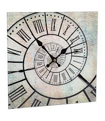 Contenidos exclusivos ★ resuelve problemas: Reloj De Pared De 30 Cm Diseno Espiral Con Numeros Romanos Panamericana