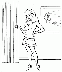 Mystery inc found the zombie scooby doo 3793. 9 Pics Of Daphne Scooby Doo Coloring Pages Scooby Doo Daphne Coloring Home