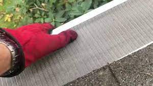 Filtering synthetic mesh or fine mesh to micro mesh metal over plastic, sheet metal or extruded aluminum support frame. Costco Easy On Gutter Guard Review And Install Youtube