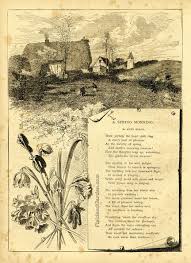 Public Domain Nature Poem For Card Making Or Junk Journaling A Spring Morning By Anne Beale In 2020 Nature Poem Poems Nature