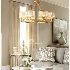 Now it's up to you! Adjustable Chain Chandeliers Contemporary Crystal Long Modern Dining Room Solid Brass 5 6 8 Lighting