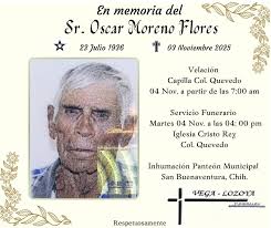 Nuestras condolencias a la familia de David Soto Favela Respetuosamente  Funerales Vega~Lozoya