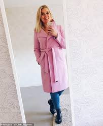 Showcasing its signature style through key separates and statement party dresses, ted baker is renowned for. Ted Baker Sandra Wrap Coat Is Most Popular Coat On Instagram Daily Mail Online