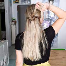 13 Schritte Anleitung Festliche Halboffene Frisur Fur Weihnachten Braids Life Frisuren Weihnachten Frisuren Lange Haare Halboffen Frisuren Lange Haare Flechten Anleitung