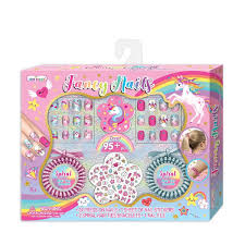 Juego De Unas Con Accesorios Unicornio Hot Focus Sears