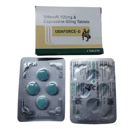 Udaforce Udenafil 100 mg & Dapoxetine 60 mg Tablets (4 per Strip) at ₹ 340/strip in Nagpur