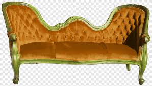 This would make a great project piece! Antique Sofa Iv Orange And Gold Camelback Sofa Png Pngegg