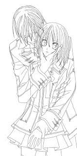 Pin By Barbara Hoefsloot On Ausmalbilder Allerlei Coloring Pages Vampire Knight Anime Art
