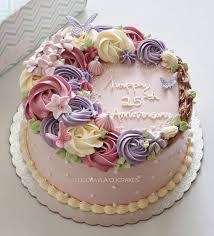 Found On Bing From Www Pinterest Com Buttercreamcakes In 2020 Birthday Cake With Flowers Birthday Cake For Mom Buttercream Cake Designs