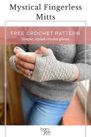 Oct 12, 2020 · cozy fingerless gloves crochet patterns andy fingerless gloves. Free Crochet Fingerless Gloves Pattern Mystical Mitts Hanjan Crochet