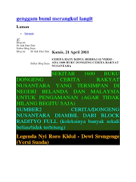 Kumpulan cerita anak dongeng anak dongeng asli indonesia , dongeng mancanegara , video dongeng dan informasi. Cerita Rakyat Docx