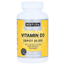 Vitamin D3 20 000 I E Depot Hochdosiert Tabletten 180 Stuck Online Bestellen Medpex Versandapotheke