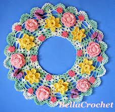 Free home decor patterns crochet. Rose Doilies To Crochet 24 Free Patterns Grandmother S Pattern Book