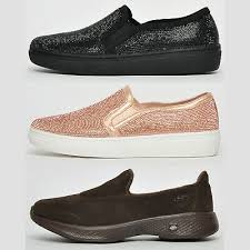 Che siano sneakers, décolleté, zeppe o sandali non importa, per un paio di scarpe una donna farebbe follie, pittarosso lo sa bene e per questo offre solo le . Skechers Donna Goldie Flashow Decorato Strass Slip On Scarpe Da Ginnastica Eur 60 30 Picclick It