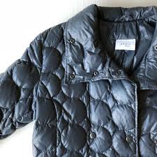 Akris Punto Navy Puffer Coat