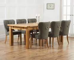 The tallinn extending oak table shown above comes in 6 great extending sizes. Normandy 220cm Solid Oak Extending Dining Table With Knightsbridge Fabric Chairs Normandy