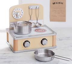 Shop for kids kitchen play online at target. Wooden Tabletop Stove Grill Toy Kitchen Accessories Pottery Barn Kids