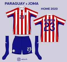 13 de enero de 2021. Vektorpy On Twitter Diseno Fantasy De La Seleccion Paraguaya Por Jomasport Inspirada En Camisetas De Los 50s Que Llego A Utilizar La Albirroja Paraguay Fantasy Design Asuncion Albirroja Apf Almiron