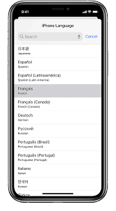 Change The Language On Your Iphone Ipad Or Ipod Touch Apple Support