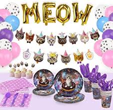 Throw the best cat birthday with these 30 cute cat birthday party ideas. Amazon Com Cat Party